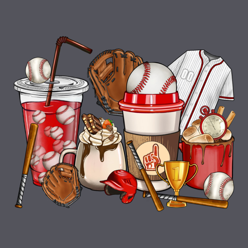Baseball Coffee Cups Vintage Hoodie by HowdyJamesFarm | Teevron