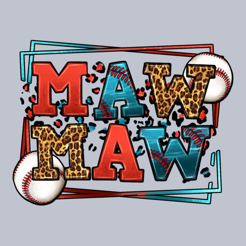 Baseball Mawmaw Leopard Frame Premium Hoodie by LillyAllenDesigns | Teevron