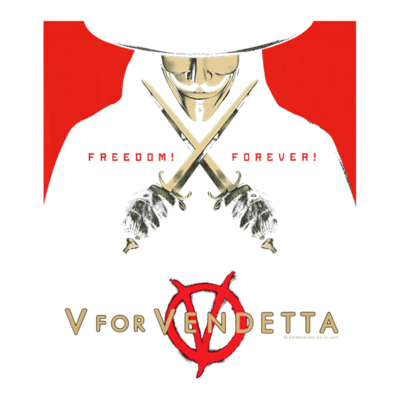 V For Vendetta Freedom Forever Premium Tee by trangStudio | Teevron