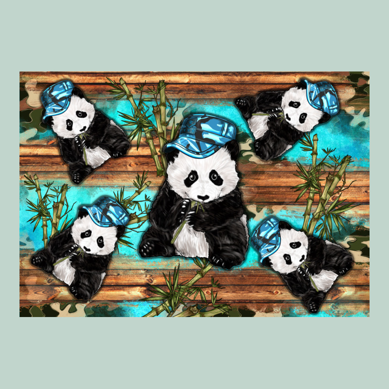 Camouflage Baby Panda Zipper Hoodie by Artiststas | Teevron