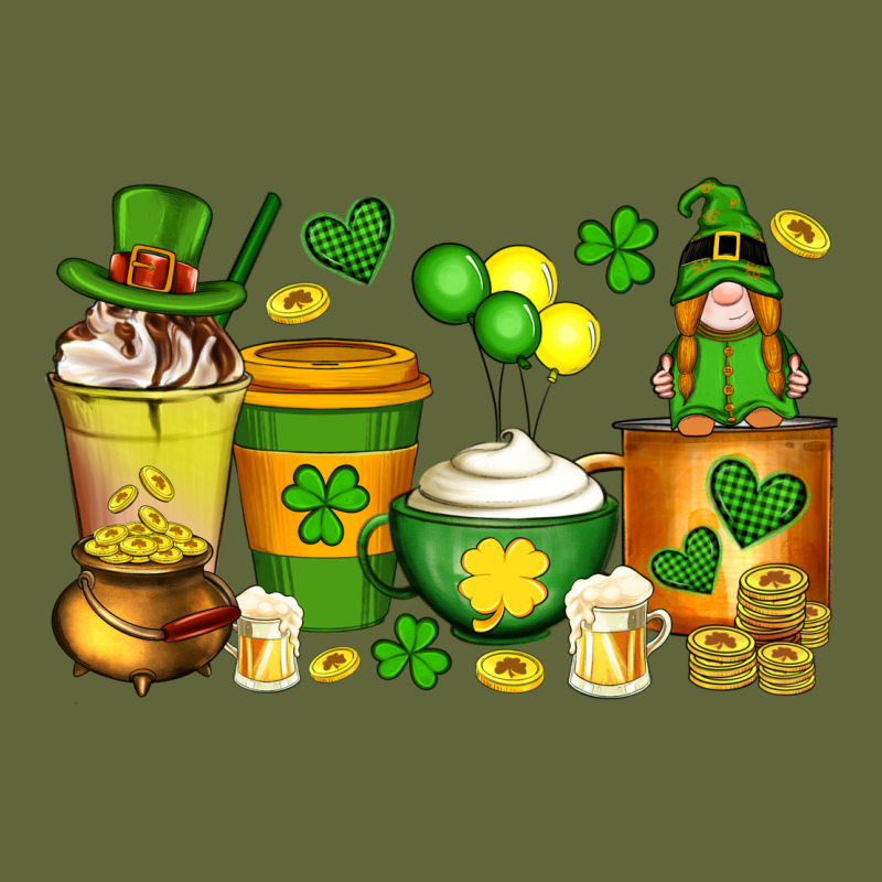 St Patrick's Day Coffee Cups With Gnome Classic Tee by Artiststas | Teevron