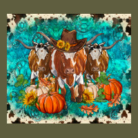 Fall Longhorn Cows Vintage Tee | Teevron
