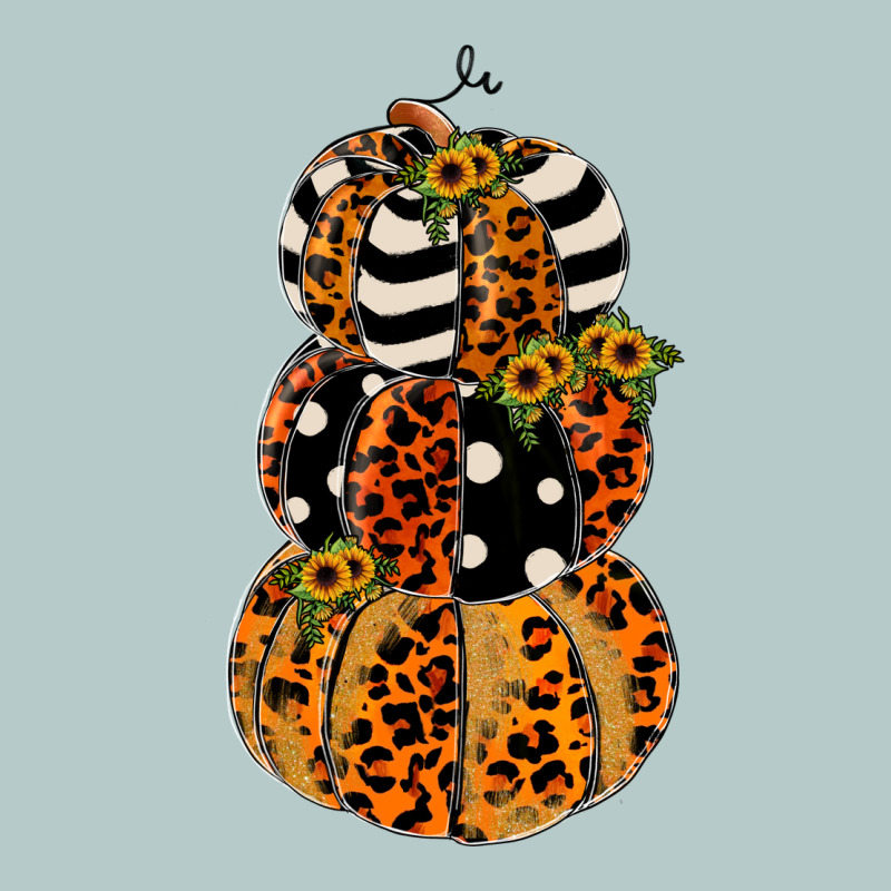 Leopard Pumpkin Polka Dot Sunflower Heavy Core Tee by JahusDesignShop | Teevron