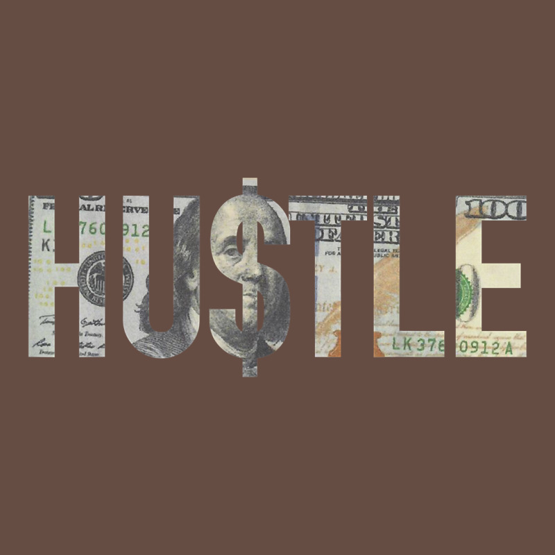 Hustle 100 Dollar Bill Christmas Gift Entrepreneur Long Sleeve Tee by trangStudio | Teevron