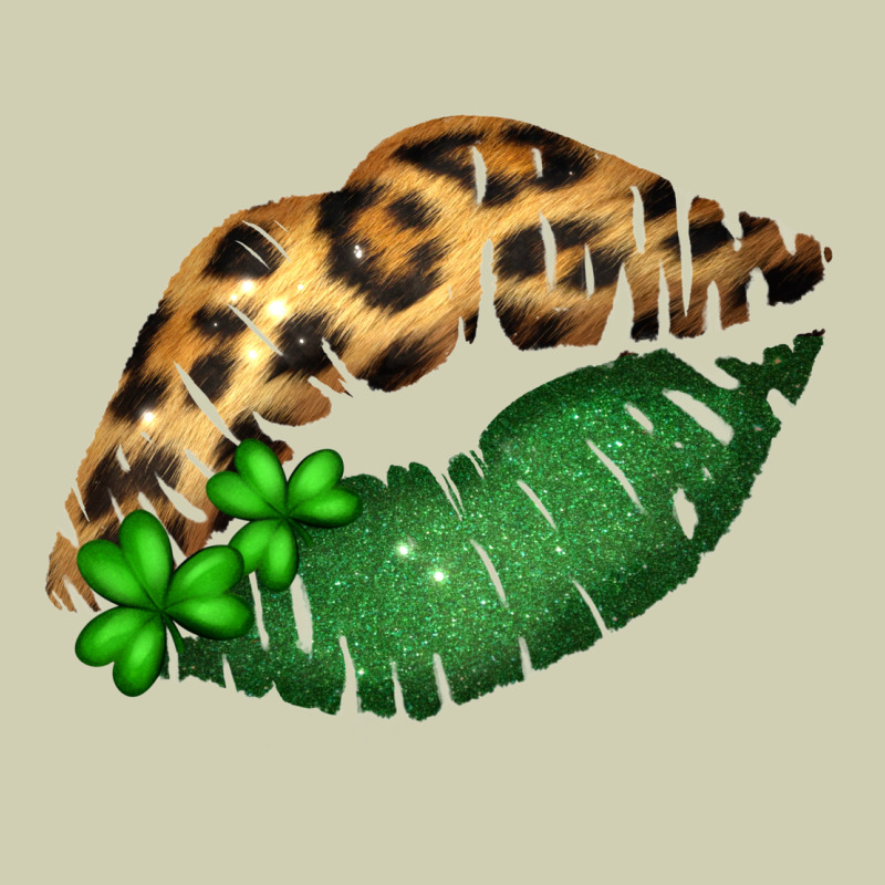 St. Patricks Day Leopard Lips Heavy Core Tee by Bettercallsaul | Teevron
