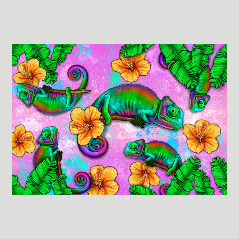 Chameleon Zipper Hoodie by Artiststas | Teevron