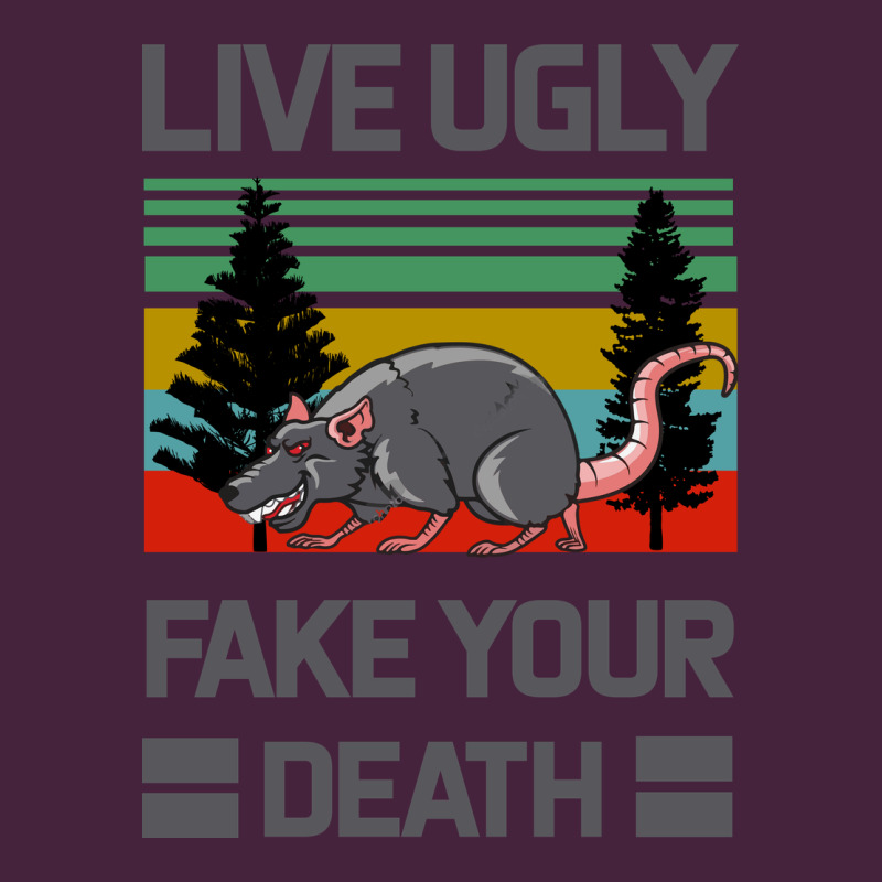 Lıve Ugly Fake Your Death Premium Tee by Bettercallsaul | Teevron