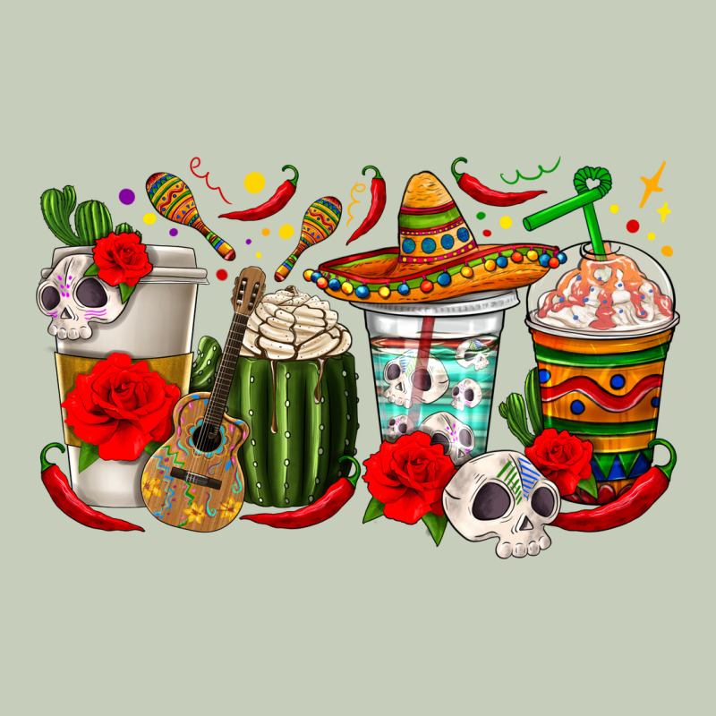 Hispanic Heritage Month Coffee Cups Ladies Tee by texasbilliewilder | Teevron