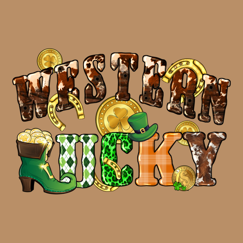 Western Lucky St. Patrick's Day Vintage Hoodie by CowGirlArtShop | Teevron