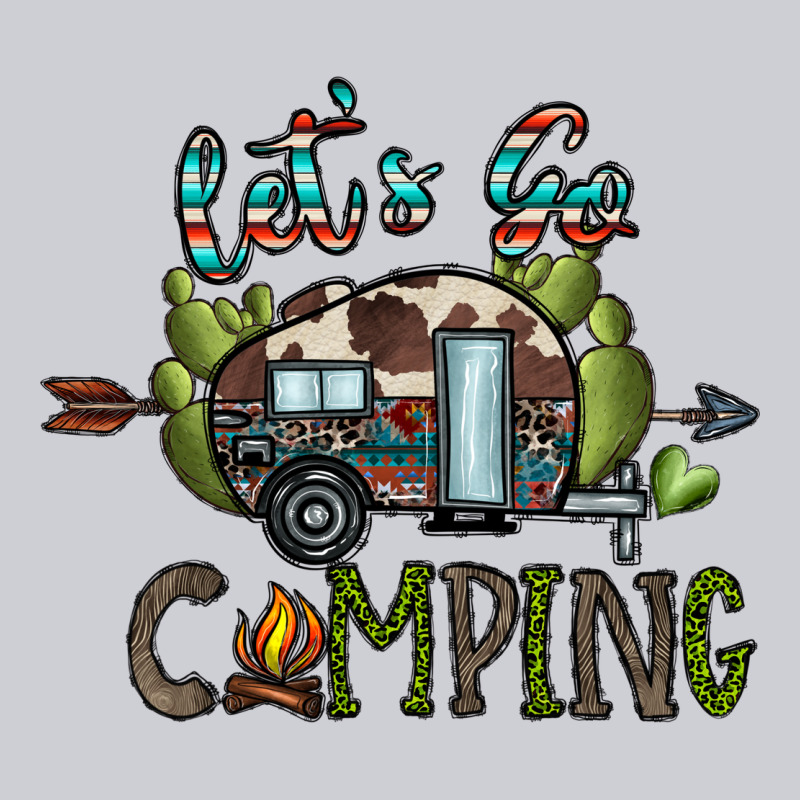Let's Go Camping Heavyweight Sweatshirt by CowhideDigitalArt | Teevron