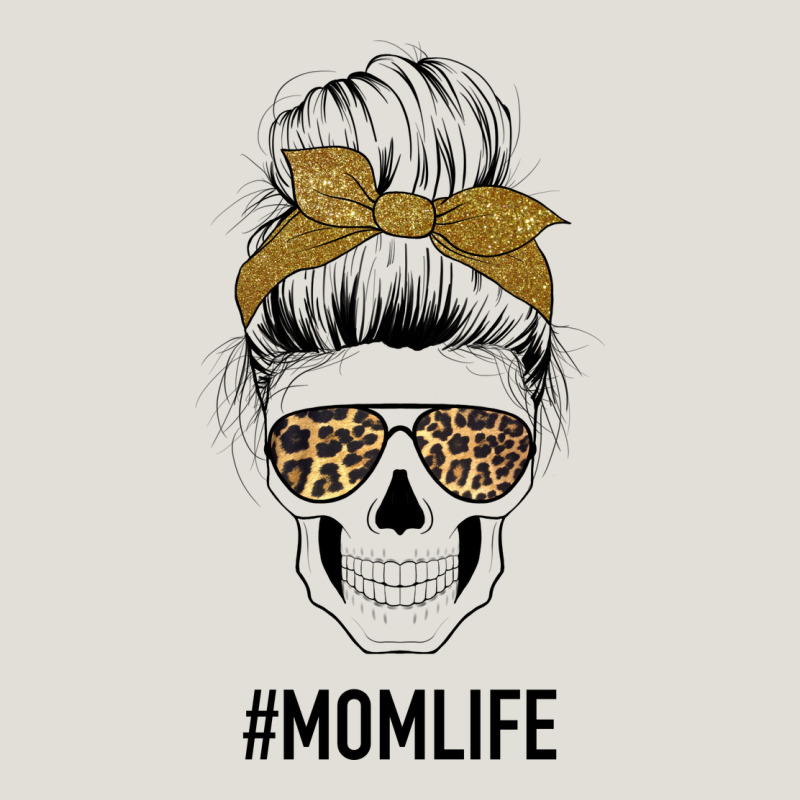 Glitter Patterned Leopard Mom Skull Heavy Core Tee by Bettercallsaul | Teevron