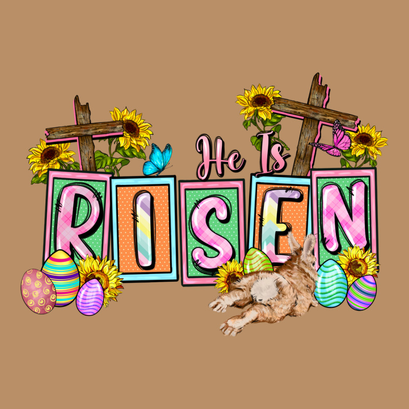 He Is Risen Easter  Easter Day Vintage Hoodie by CowGirlArtShop | Teevron