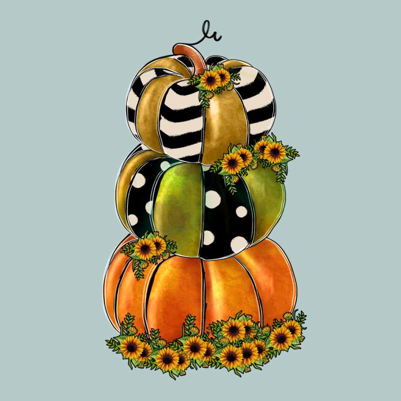 Pumpkin Polka Dot, Sunflower Heavy Core Tee by JahusDesignShop | Teevron