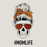 Glitter Western Patterned Mom Skull Heavy Core Tee | Teevron