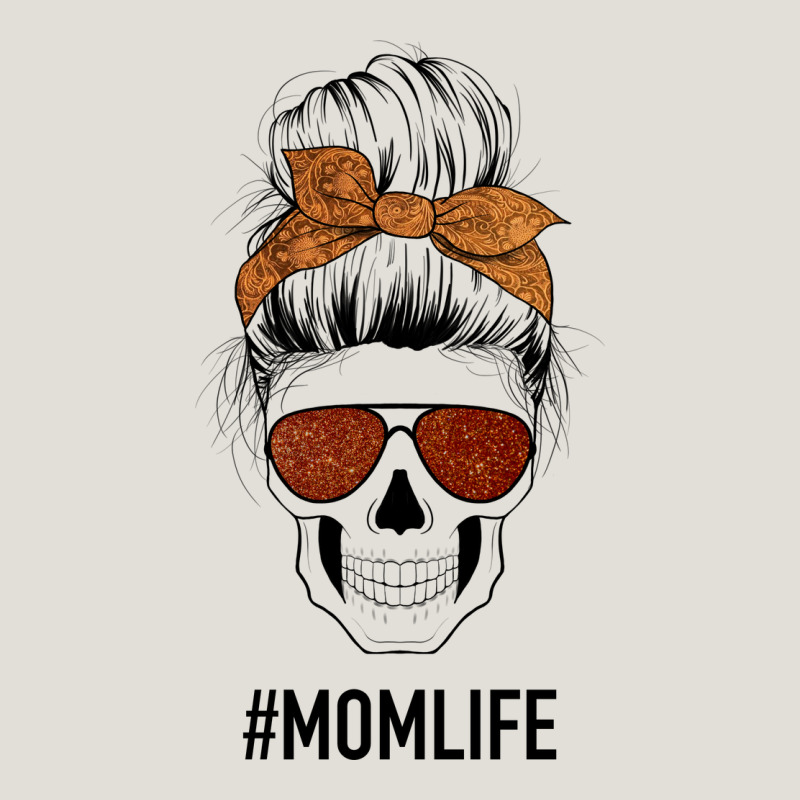Glitter Western Patterned Mom Skull Heavy Core Tee by Bettercallsaul | Teevron