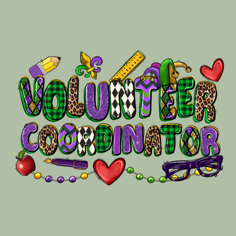 Volunteer Coordinator Mardi Gras Cowgirl Urban Heavy Tee by CowGirlArtShop | Teevron