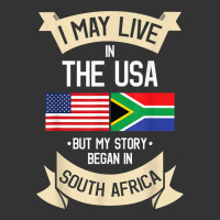 South Africa American Flag USA South African Roots Gifts | Teevron