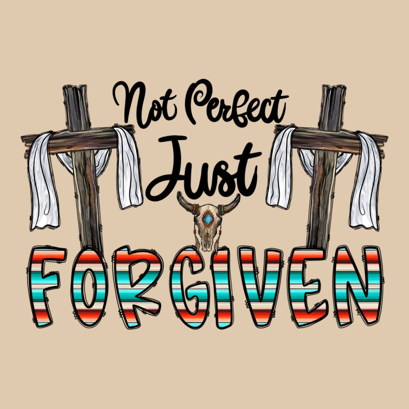 No Perfect Just Forgiven Heavyweight Sweatshirt by CowhideDigitalArt | Teevron