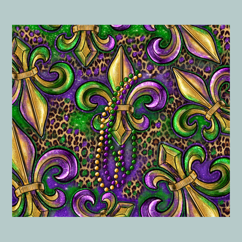 Mardi Gras Fleur De Lis Heavy Core Tee by RanaPortraitStore | Teevron