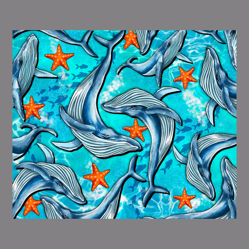 Humpback Whale Mousepad Heavyweight Hoodie by BarkalooDesign | Teevron