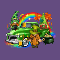 St. Patrick's Day Truck With Gnomies Vintage Hoodie | Teevron