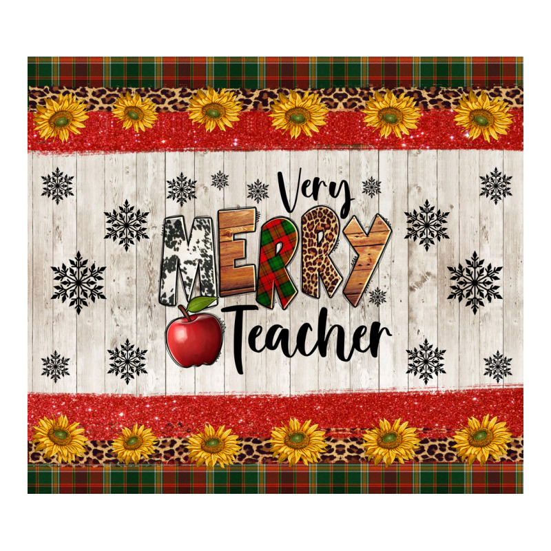Very Merry Teacher Premium Tee by Jasminsmagicworld | Teevron