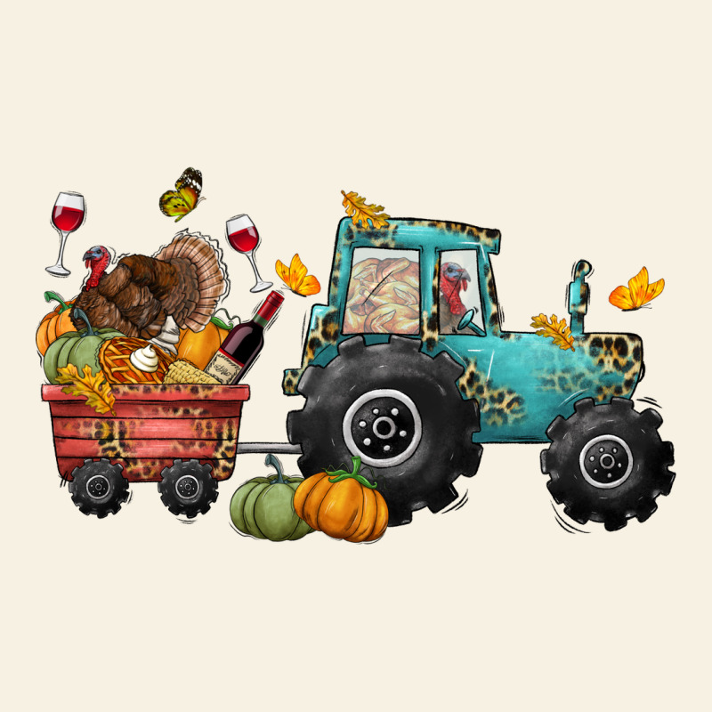 Thanksgiving Tractor Vintage Tee by CowGirlArtShop | Teevron