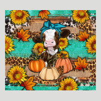 Cow Fall Pumpkin Zipper Hoodie | Teevron