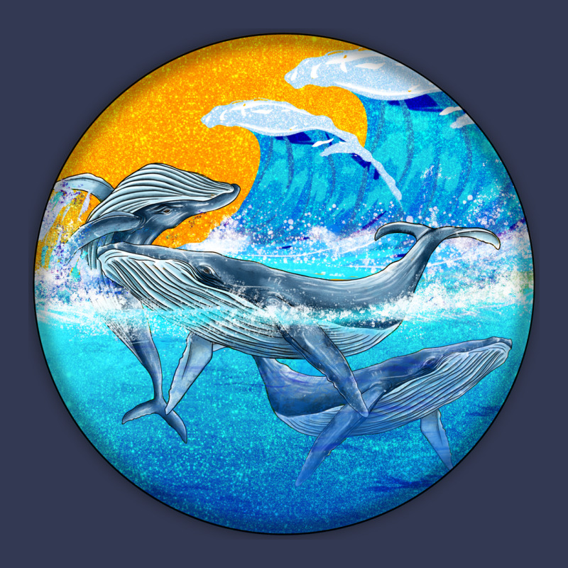 Humpback Whale Heavyweight Hoodie by BarkalooDesign | Teevron