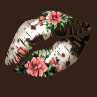 Cowhide And Flowers Lips Heavy Core Tee | Teevron