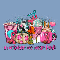 Western Cancer  In October We Wear Pink Coffee Cups With Ribbons Urban Hoodie | Teevron