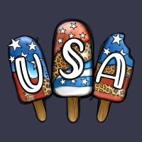Usa Patriotic Leopard Popsicles Long Sleeve Tee | Teevron