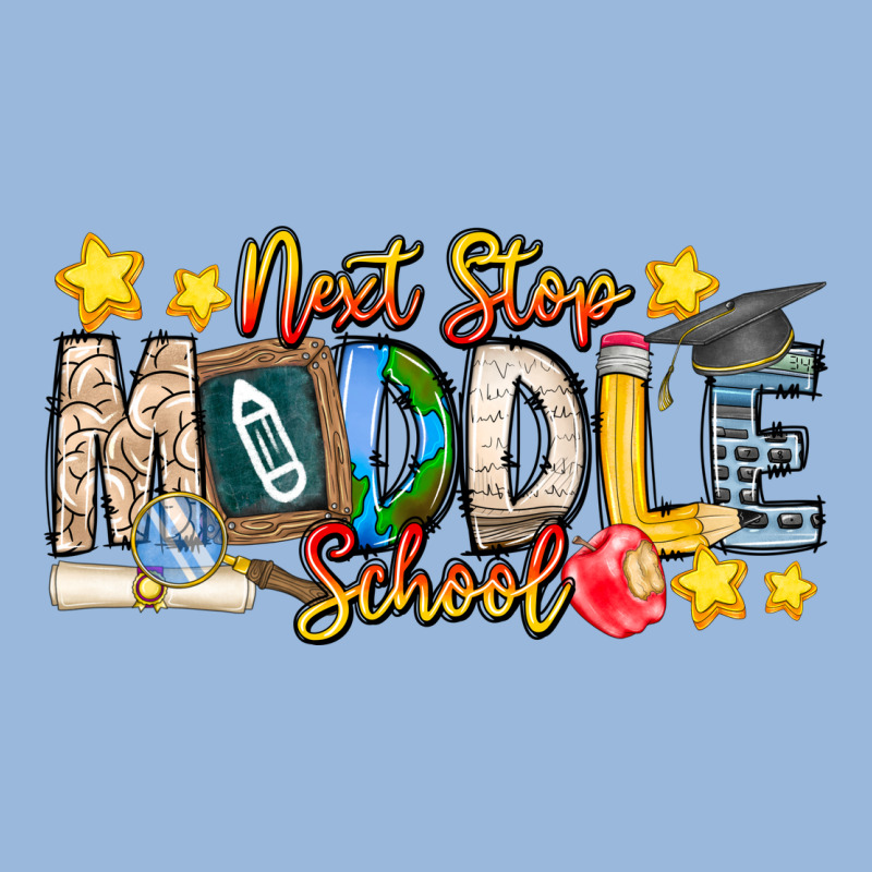 Next Stop Middle School Premium Hoodie by CowhideDigitalArt | Teevron