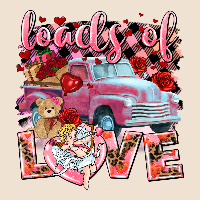Loads Of Love Valentine's Day Truck Urban Heavy Tee by HowdyJamesFarm | Teevron