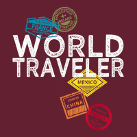 World Traveler Passport Stamp Gift Shirt For Men And Women T Shirt Classic Tee | Teevron