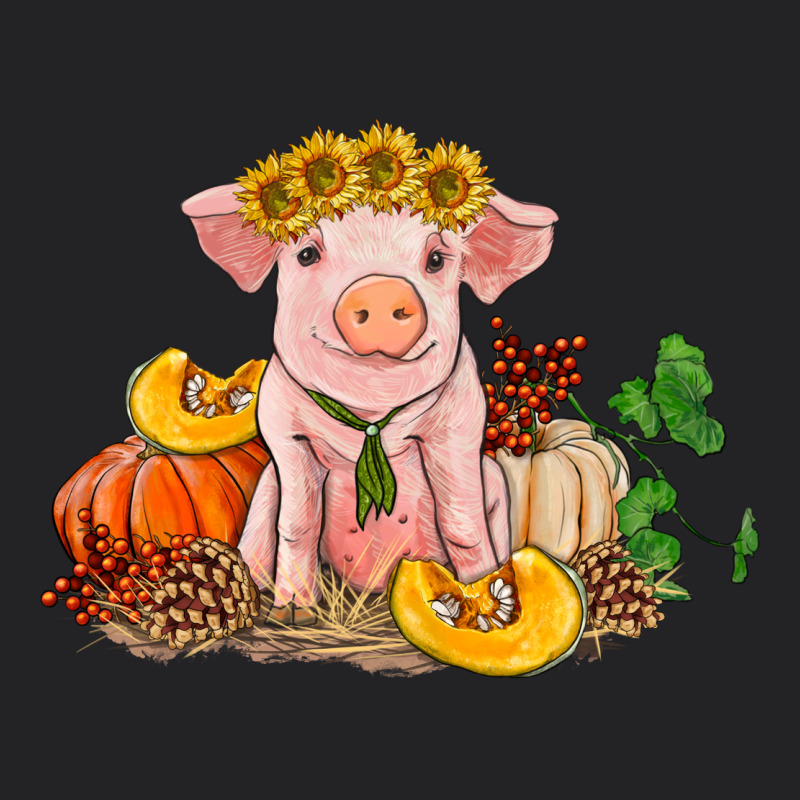 Fall Pig Vintage Tee by RanaPortraitStore | Teevron