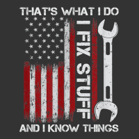 That_s What I Do I Fix Stuff And I Know Things American Flag | Teevron