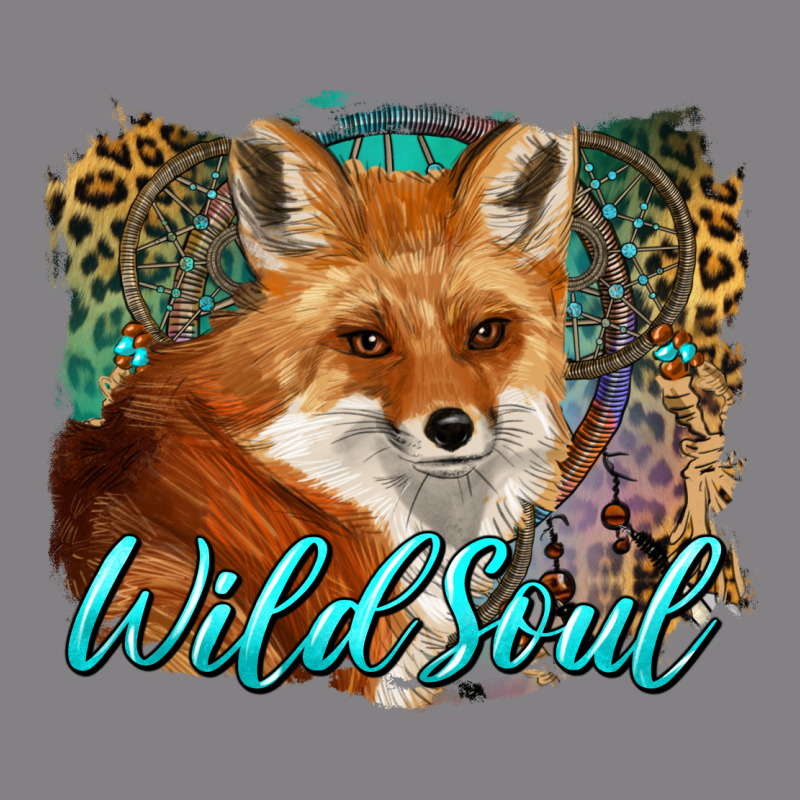 Wild Soul Fox With Dream Catcher Heavyweight Hoodie by BarkalooDesign | Teevron