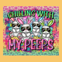 Easter Day Chilling With My Peeps Vintage Hoodie | Teevron