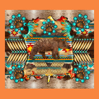 Bear Native Animal  Pelt  Tumbler Premium Sweatshirt | Teevron