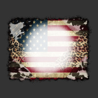 American Flag Cowhide Leopard Bleach Effect | Teevron