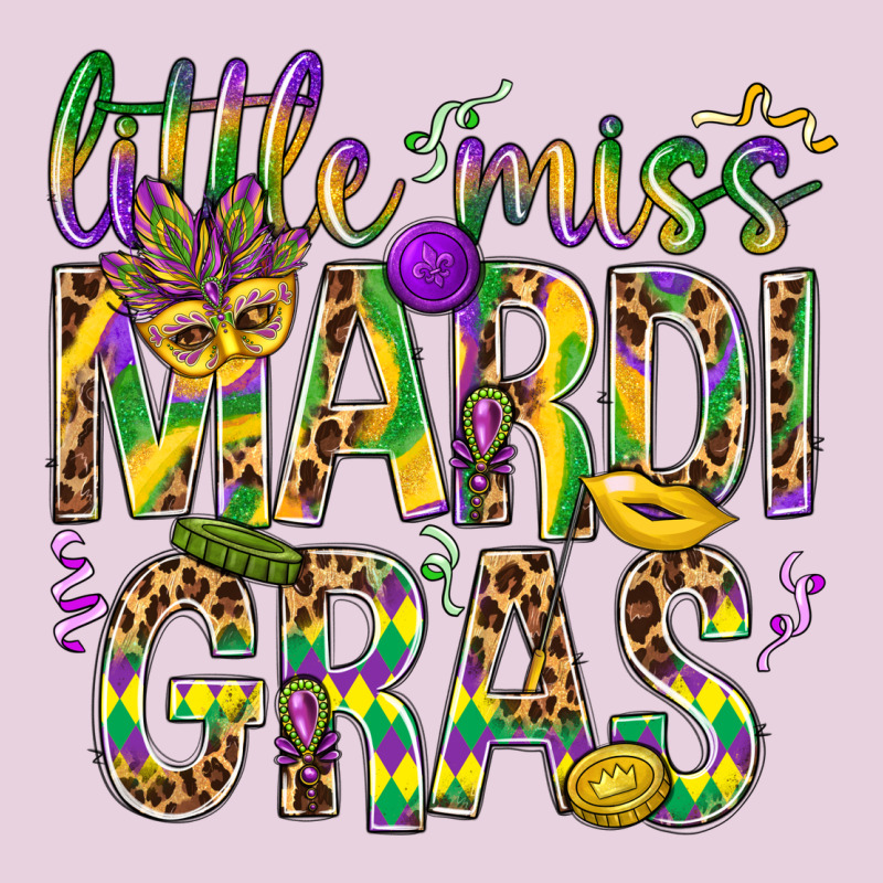 Little Miss Mardi Gras Ladies Tee by NancyCooperArtShop | Teevron
