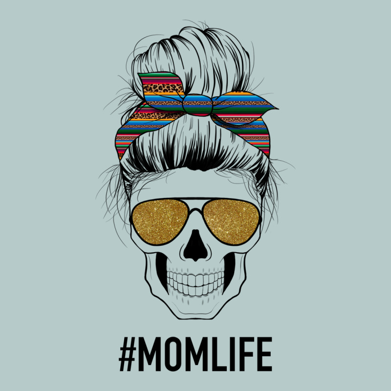 Western Glitter Aztec Patterned Mom Skull Heavy Core Tee by Bettercallsaul | Teevron