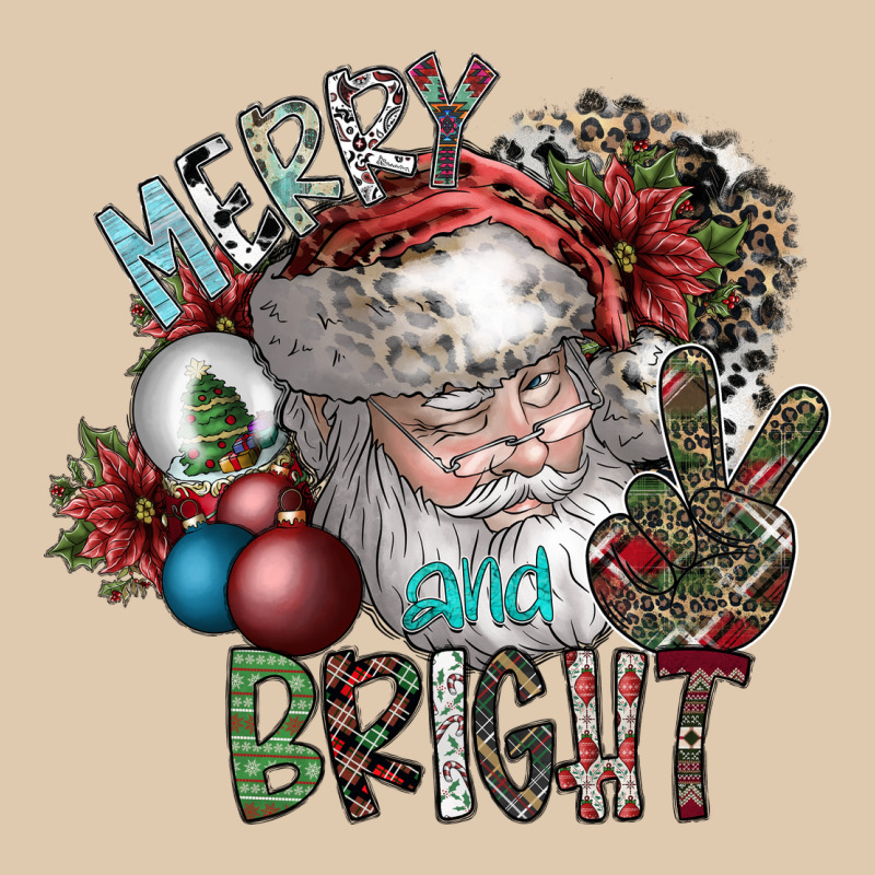 Merry And Bright Heavyweight Sweatshirt by SublimationCraftShop | Teevron