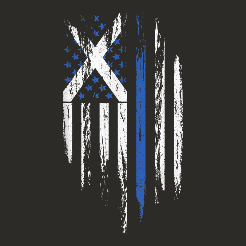Scottish American Flag Combo Scotland Usa Saltire Gift Heavy Core Tee by trangStudio | Teevron