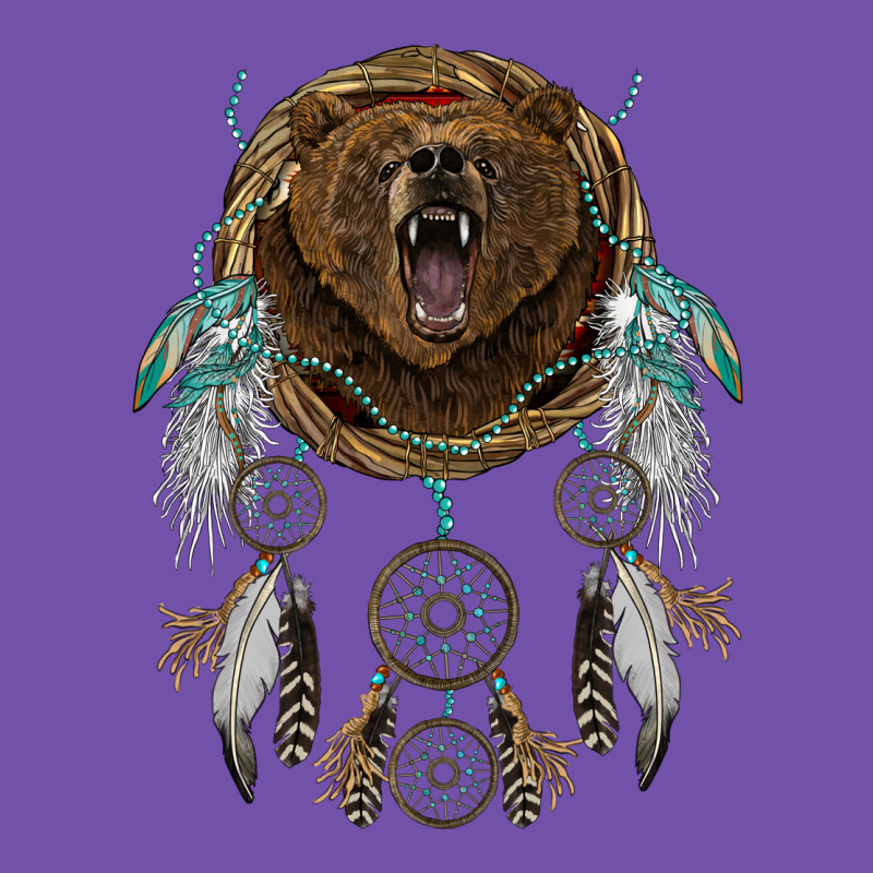 Bear  Native Dreamcatcher Premium Sweatshirt by BarkalooDesign | Teevron
