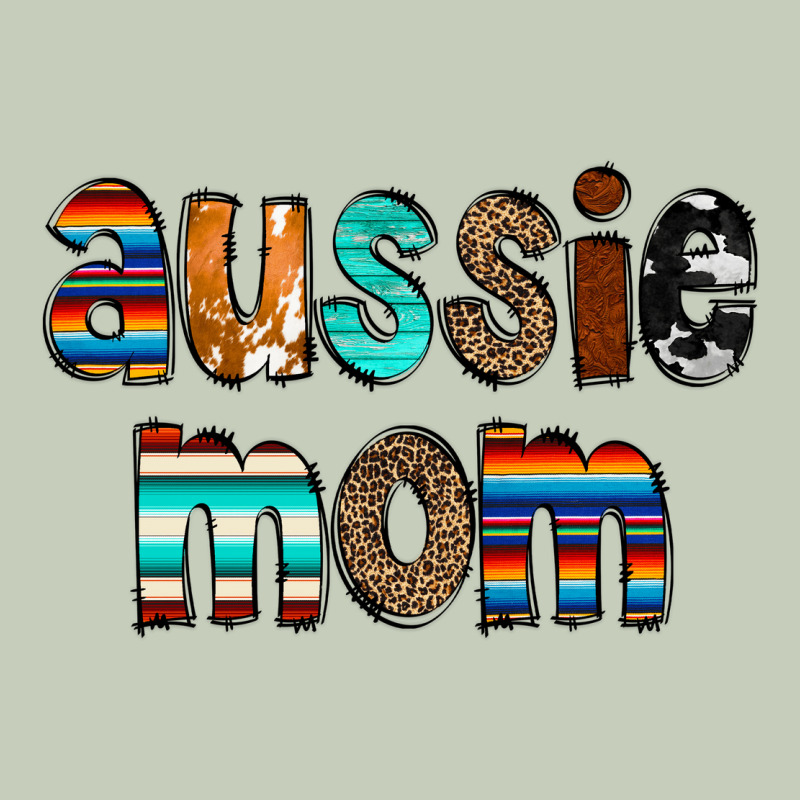 Aussie Mom Long Sleeve Tee by CowCowDesign | Teevron