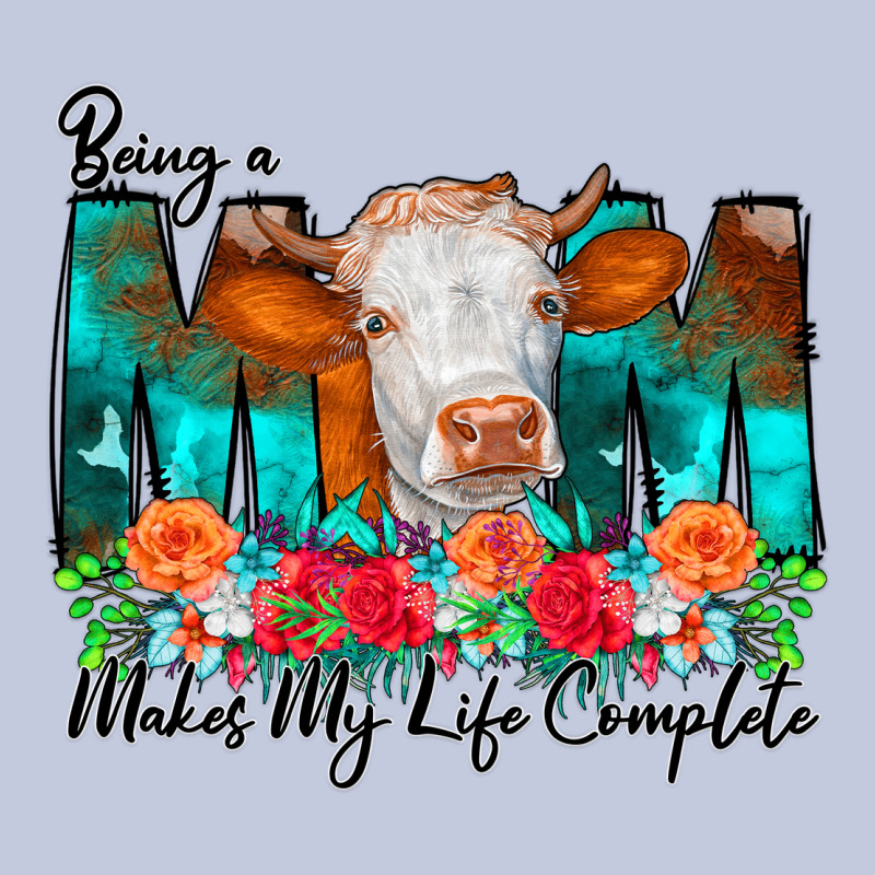 Being A Mom Makes My Life Complete Long Sleeve Tee by CowCowDesign | Teevron