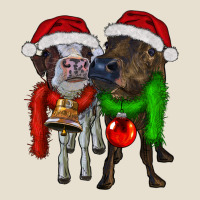 Two Christmas Heifers Urban Heavy Tee | Teevron