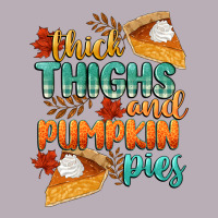 Thick Thighs And Pumpkin Pies Vintage Tee | Teevron